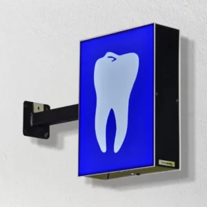 40x30 Bluetooth-skilt (oplyst, dobbeltsidet)