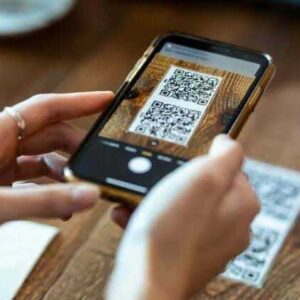 Menü QR-kód