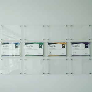 Transparent Plexiglass Certificate Frame – Screw-on Model, 2-Layer 3mm Plexiglass