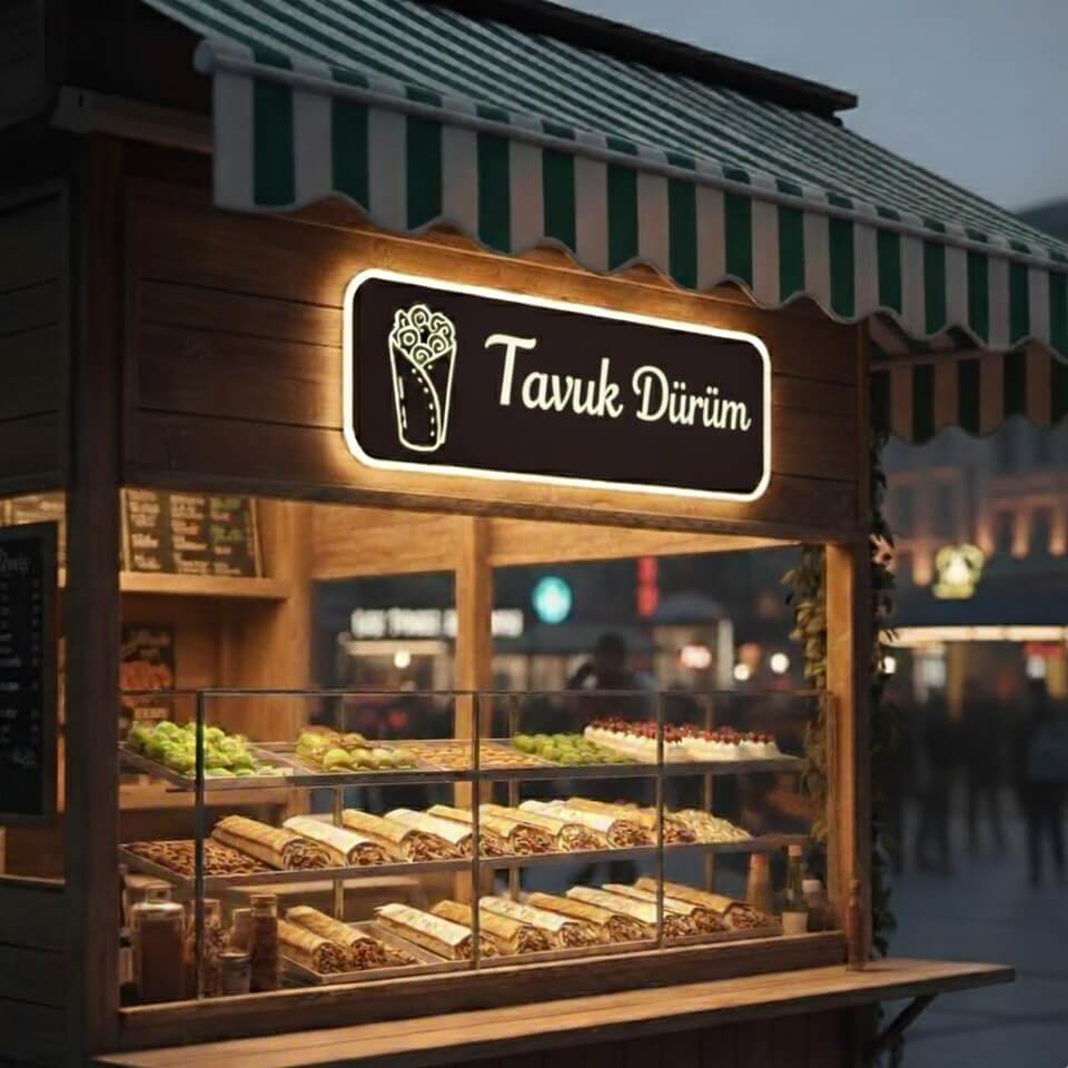 Wrap sign (illuminated) - Image 2