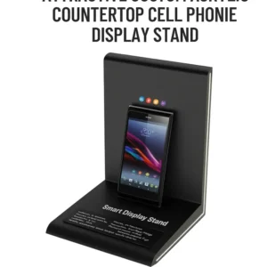Plexiglass phone display stand