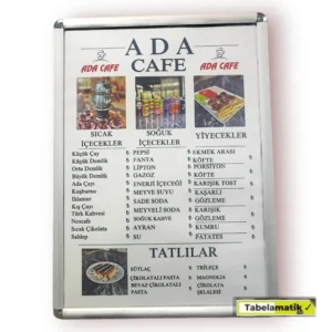 Price list (can be displayed)