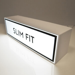 Illuminated Light Box Sign