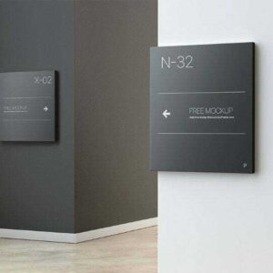 İç mekan yönlendirme levhaları