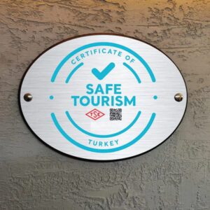 güvenli turizm tabelası