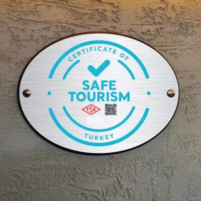güvenli turizm tabelası