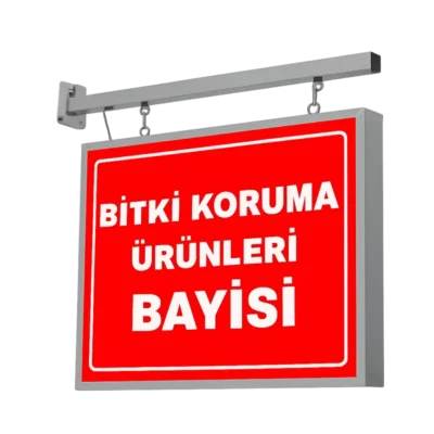 Bitki koruma ürünleri tabela