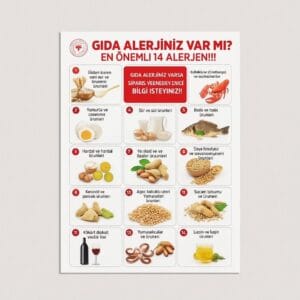 Alerjen bilgilendirme tabelası