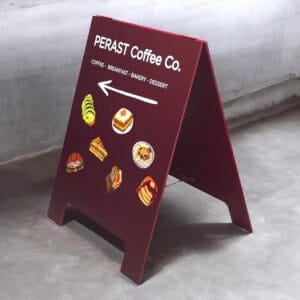 Dayanıklı A-Frame Tabela - Menü Sunumu ve Müşteri Yönlendirme