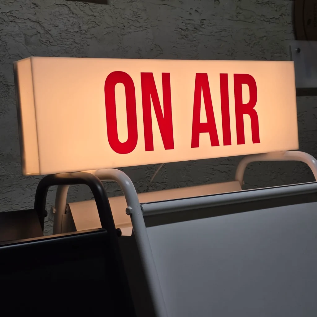 Onair sign
