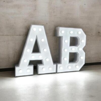 Işıklı Dekoratif Marquee Harf Tabela | LED Işıklı Harf Dekoru