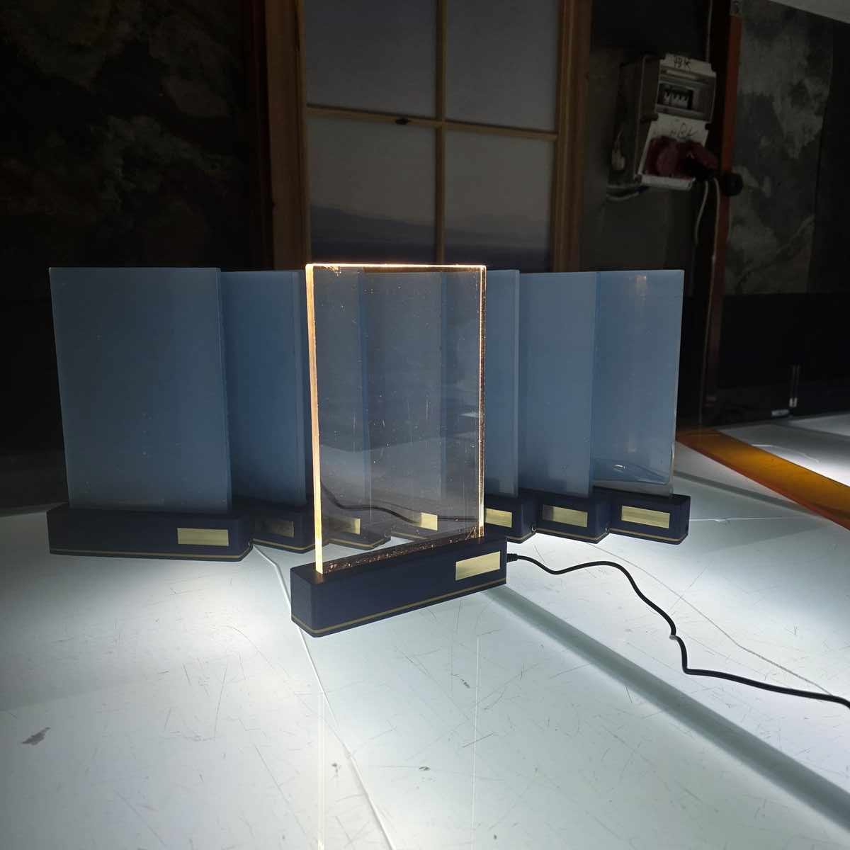 Işıklı Akrilik Plaket | 15x20 cm 10mm 1 Işıklı Akrilik Plaket | 15x20 cm 10mm