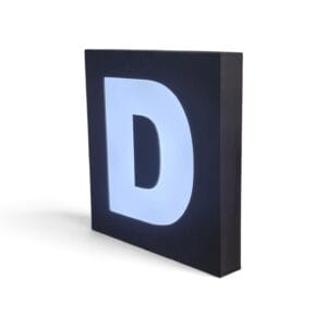 Kompozit Oyma Işıklı Harf Tabela – 3D LED Aydınlatmalı Dükkan Tabelası